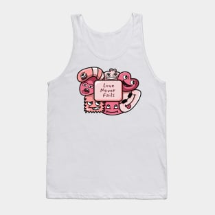 Love never fails doodle Tank Top